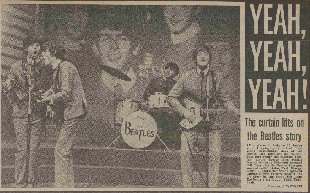 John, Paul, George, Ringo…and Bert — the Musical Celebrating The