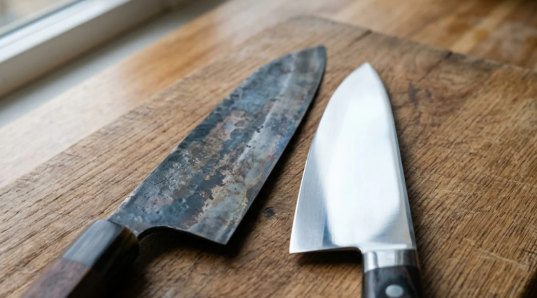 Why Japan Still Chooses Carbon Steel Knives in a Stainless Steel World