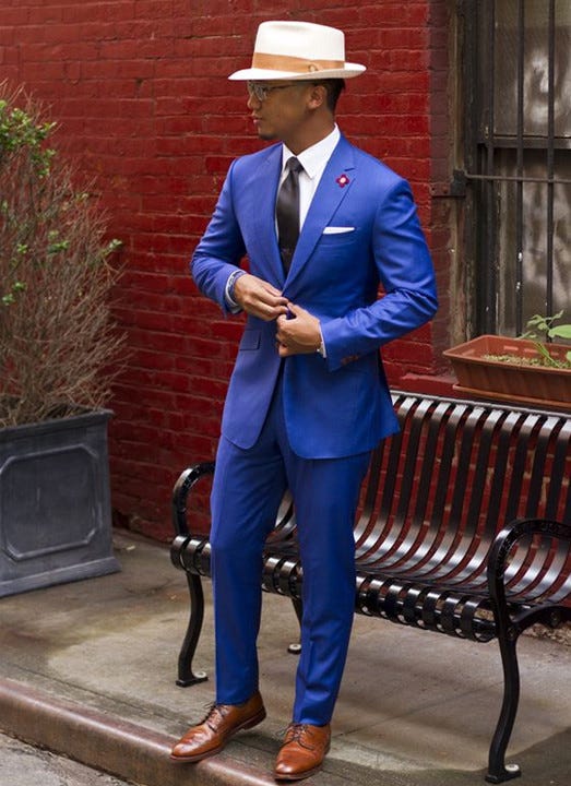 Mastering Blue Suit Combinations. Discover best ways to mastering