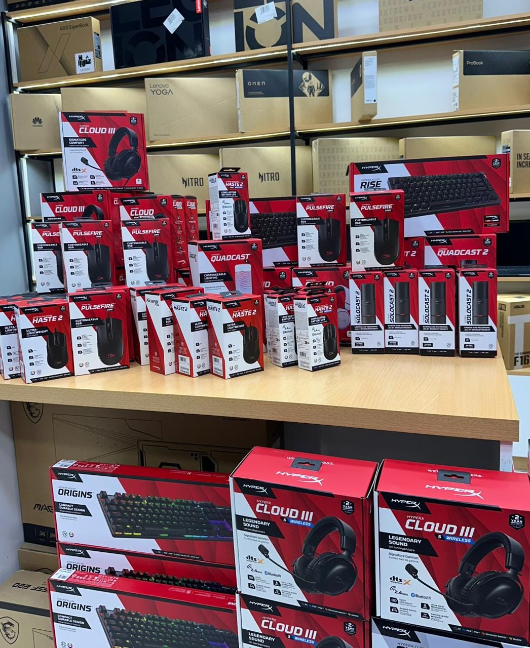 İTMStore olaraq rəsmi və orijinal HyperX gaming aksesuarlarının satışını həyata keçiririk.