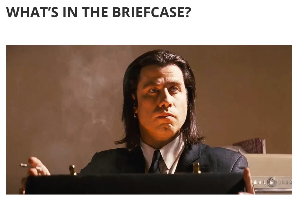 The Enigma of the Briefcase in “Pulp Fiction” A Deep Dive by Explorers' Ledger Medium
