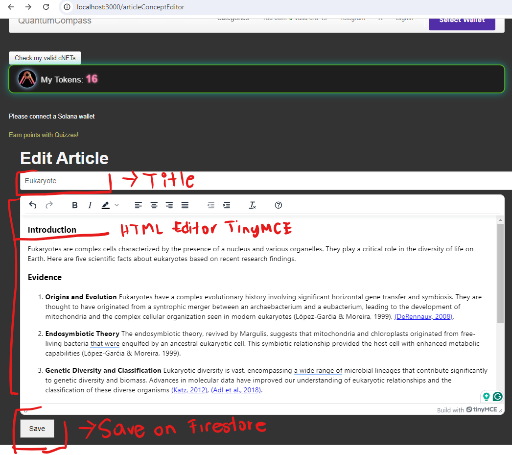 Create a Post HTML Article (React Component +TinyMCE + Firebase ...