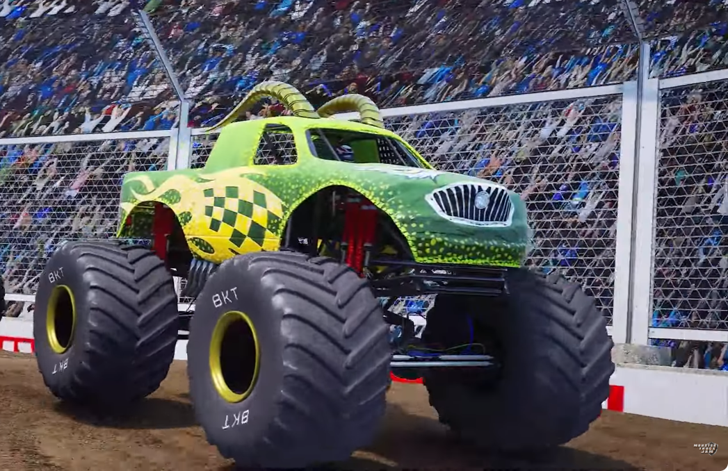 Monster Truck Jam Monster Trucks Amazing Adventure Race 2024 Blue