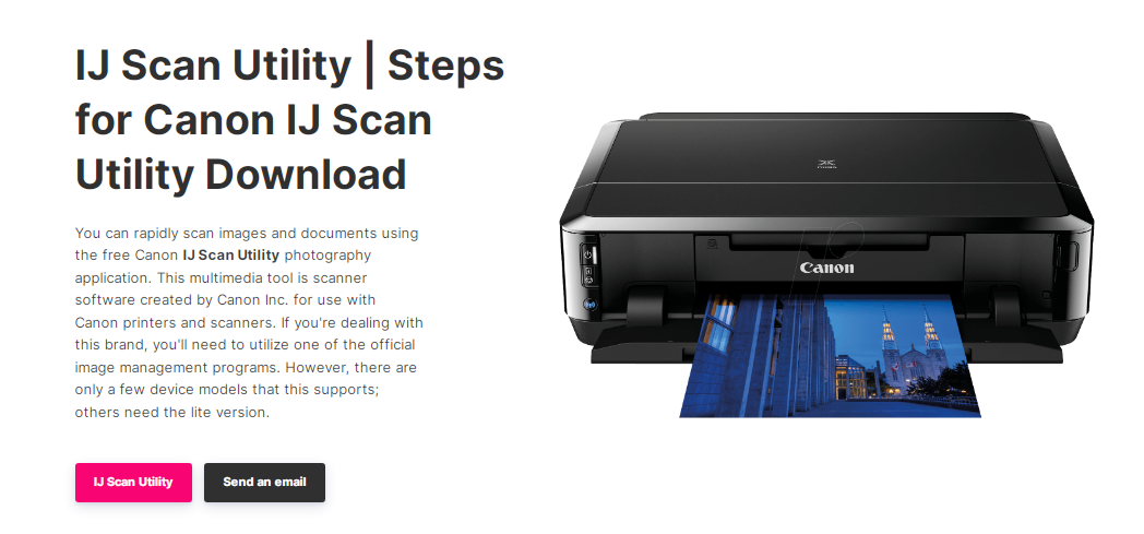 IJ Scan Utility | Steps for Canon IJ Scan Utility Download | by  scanutility05 | Medium