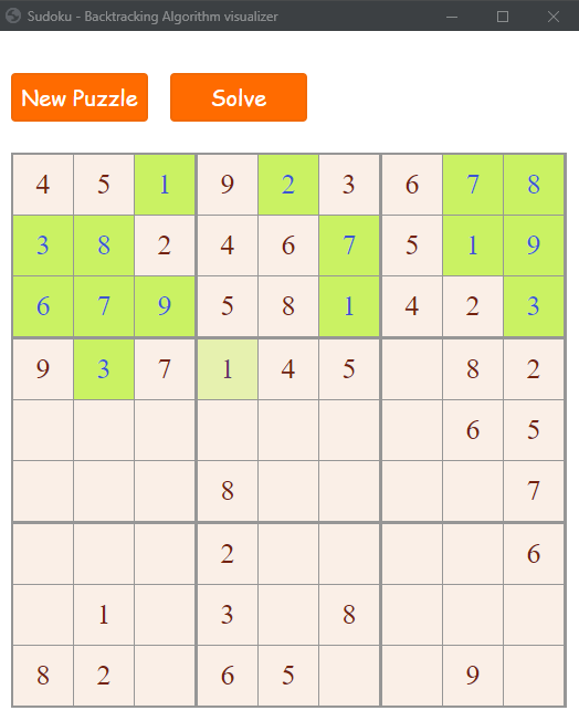 Sudoku Solver - A Visualizer made using Backtracking Algorithm - CodeNewbie  Community 🌱