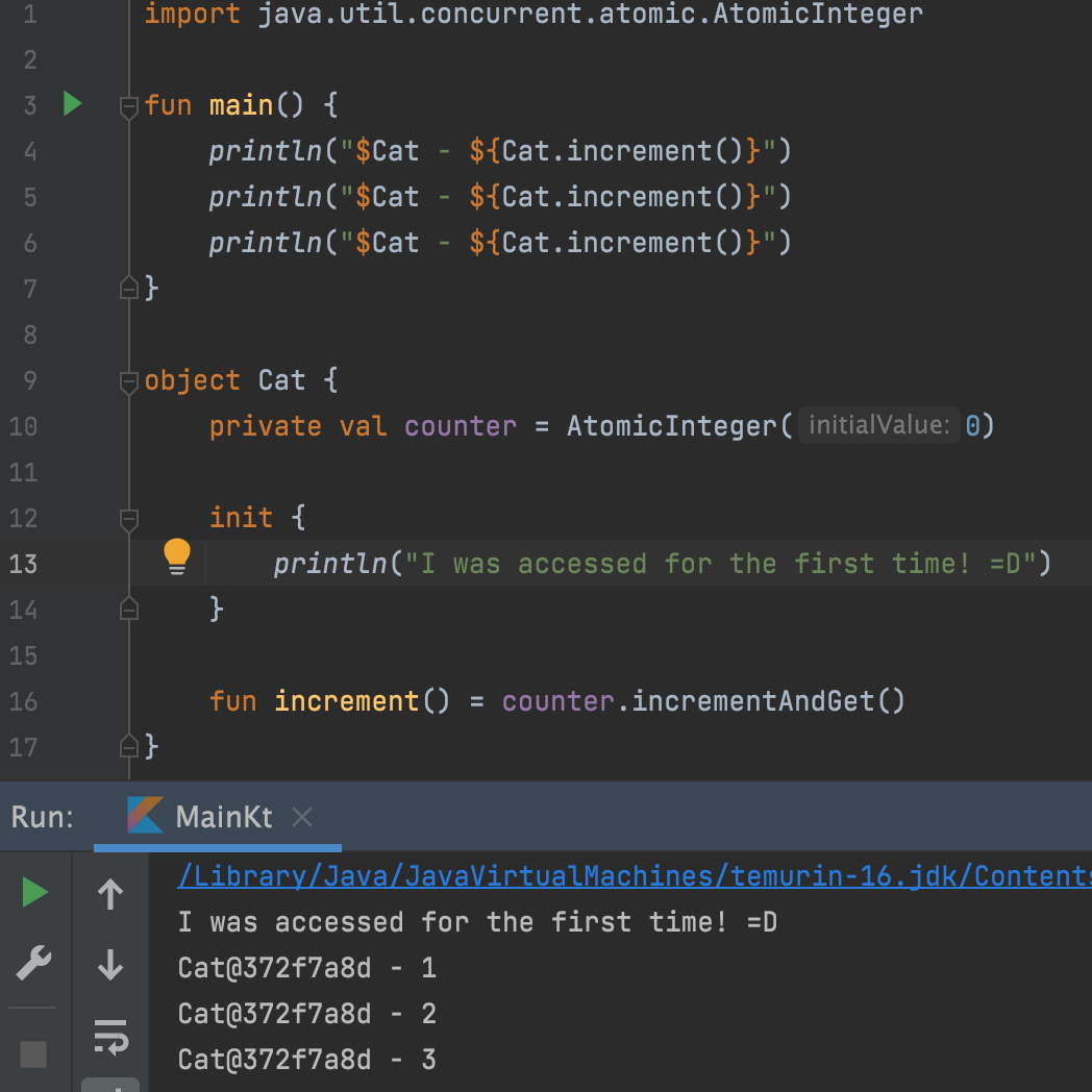 Kotlin — Design Patterns 1 Singleton by Johan Kovalsikoski Medium