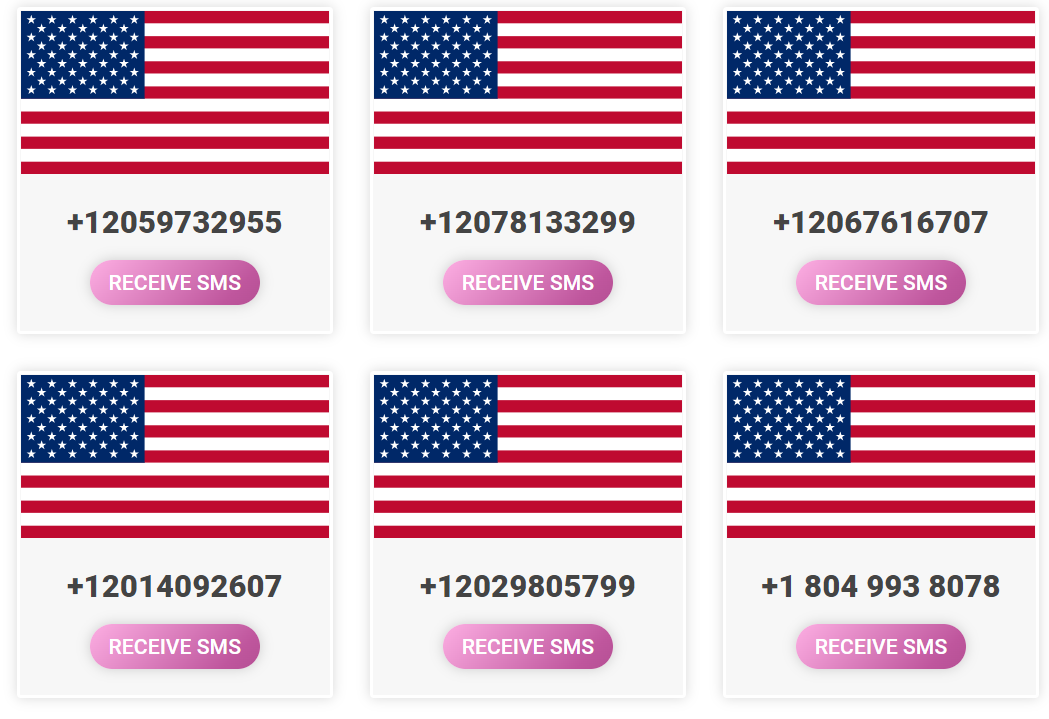 Temporary Disposable Numbers to Receive SMS From USA by Temp smss