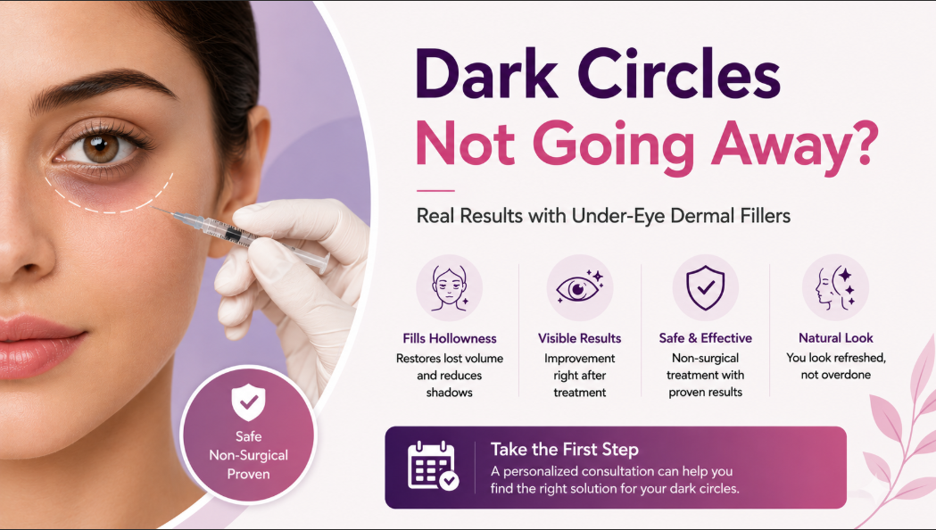 Dark Circles Not Going Away? Here’s What Actually Works