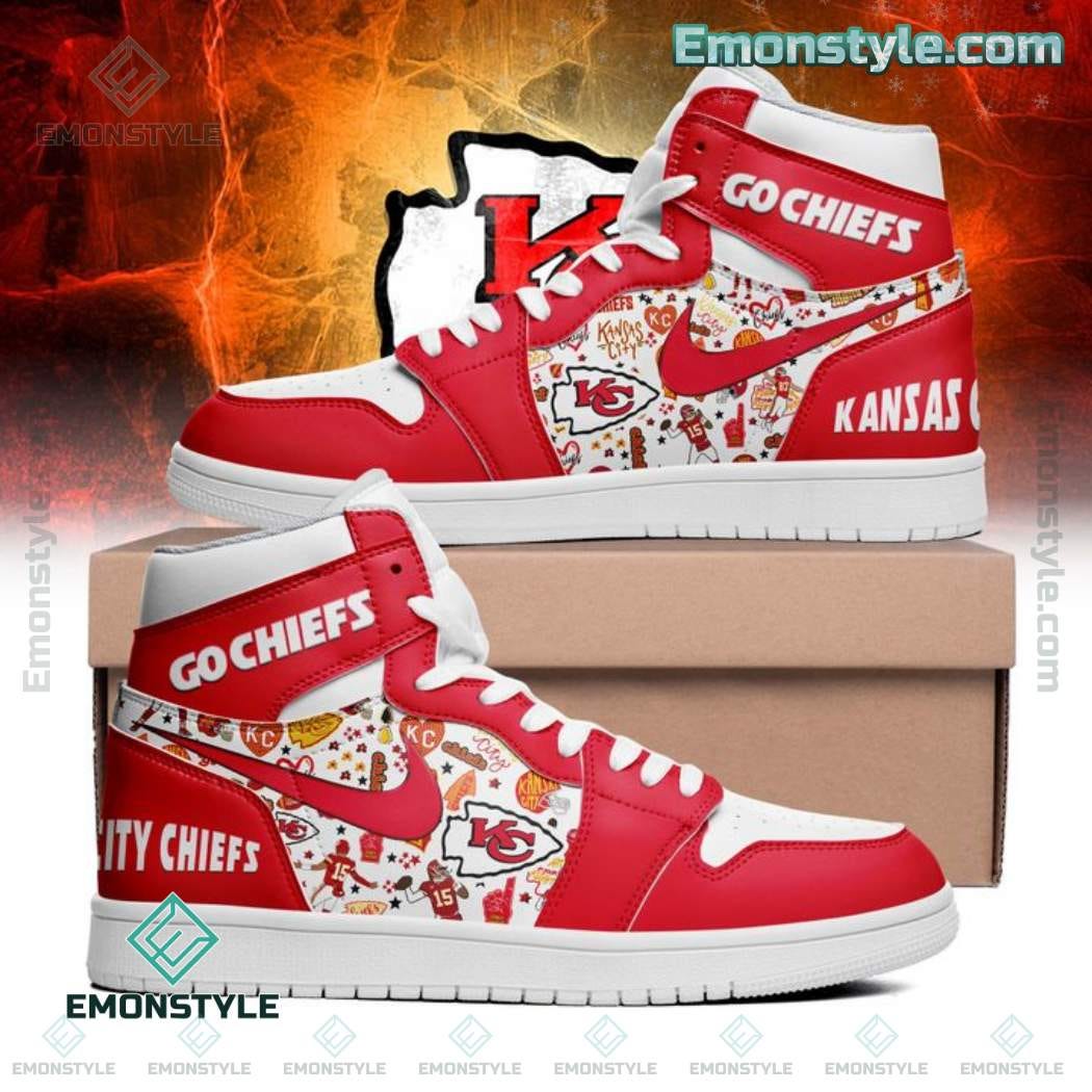 chiefs nike tennis shoes