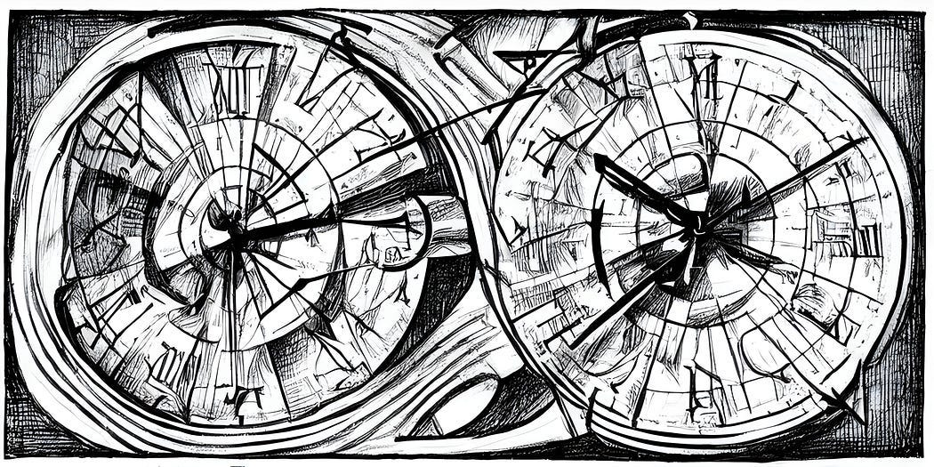 Time is like an Arrow that has been released from a Bow by EmmaCh