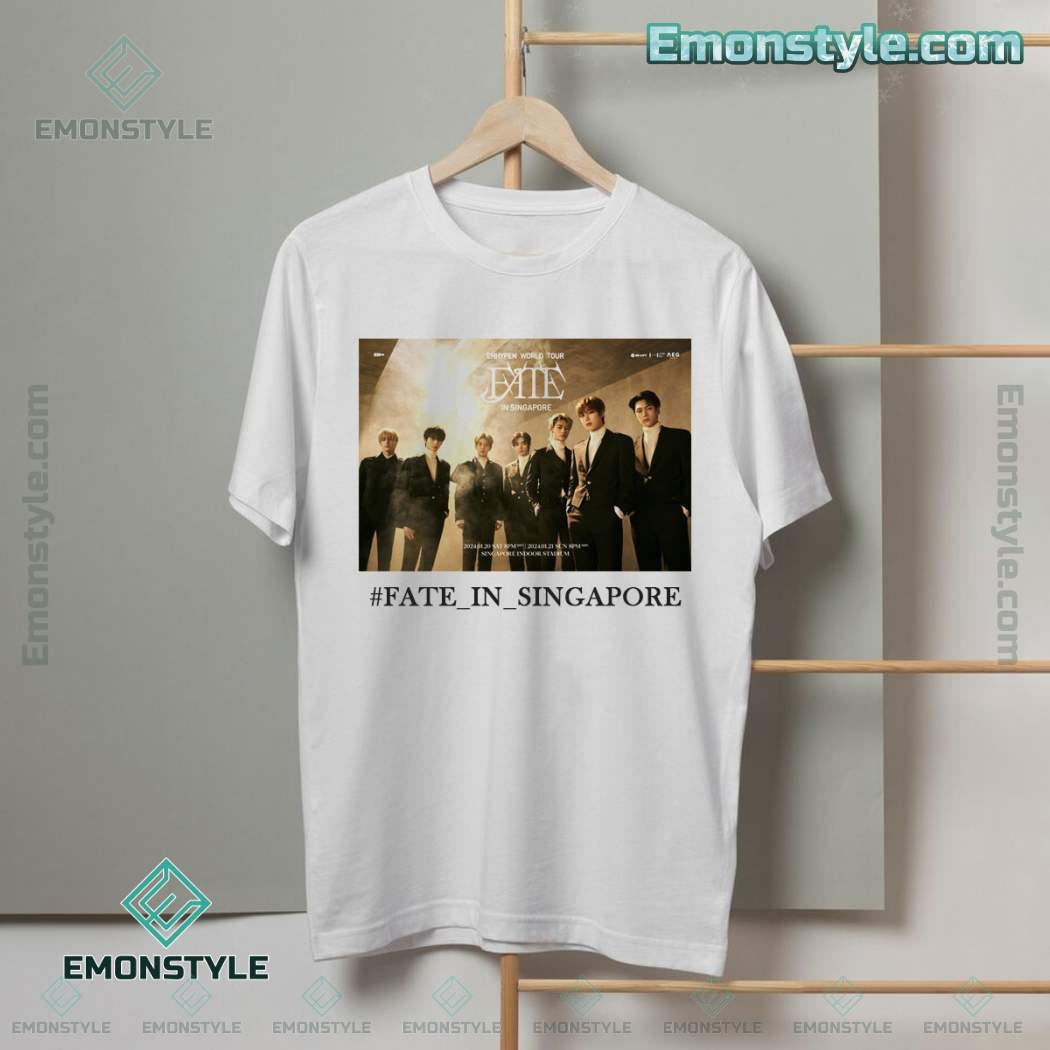 Enhypen FATE World Tour Singapore 2024 Shirt | by EmonStyle | Medium