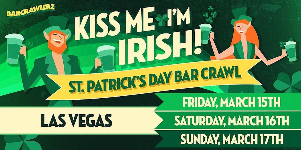 hollywood st patricks day bar crawl
