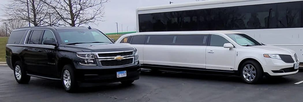 Wedding Transportation Service Hoffman Estates