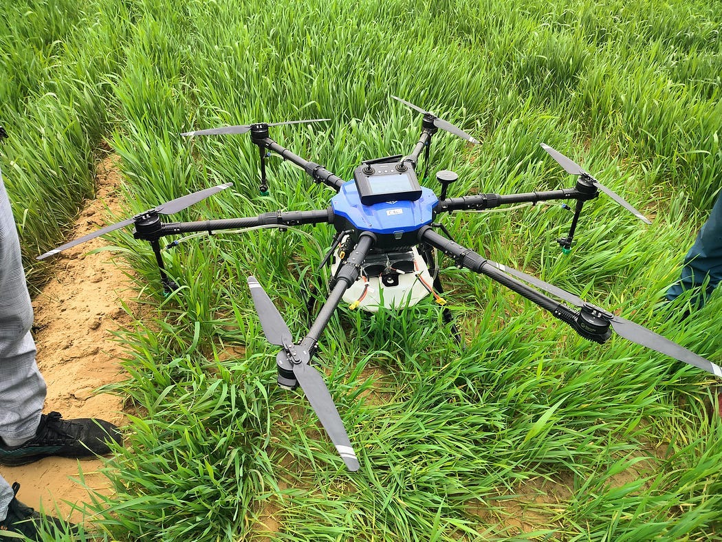 Agricultural drone: An aerial vehicle