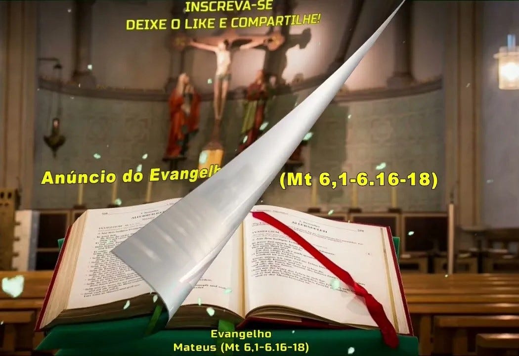 Quando orardes entra no teu quarto - Mt 6,1-6.16-18 - Liturgia diária