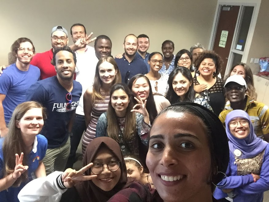 Group selfie.