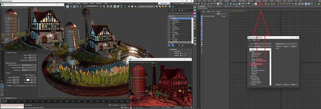 Customize your 3ds Max user interface to include the echo3D plugin