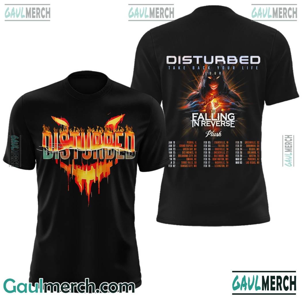 Disturbed Schedule For Fan 2024 T-shirt | by Allprintify | Dec, 2023 ...