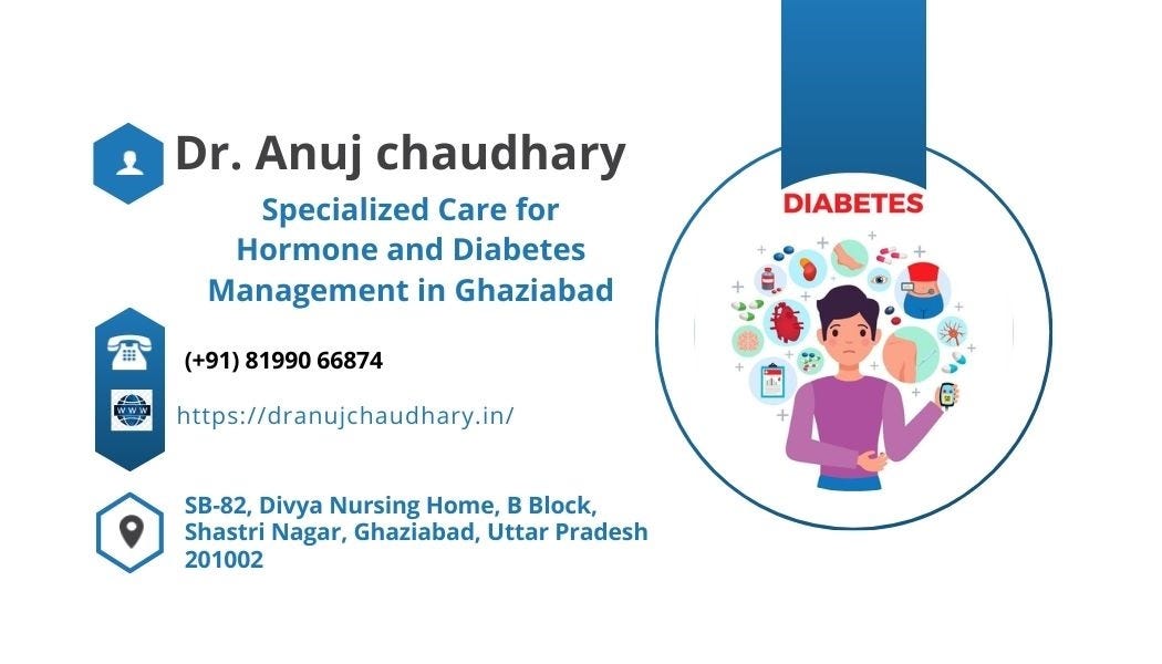 Specialized Care for Hormone and Diabetes Management in Ghaziabad