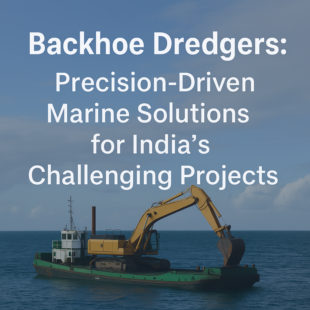 Backhoe Dredgers: Precision-Driven Marine Solutions for India’s Challenging Projects | Rock and Reef