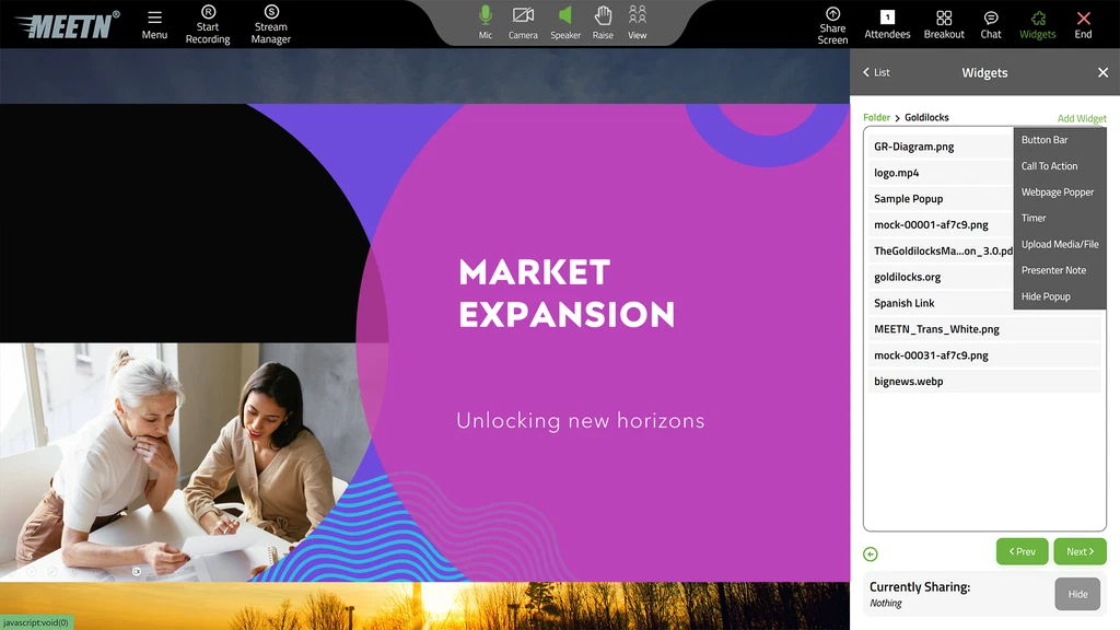 Host everything from 1:1s to large-scale webinars with this user-friendly Zoom alternative