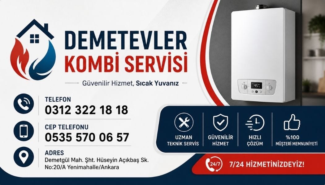 Demetevler Kombi Servisi