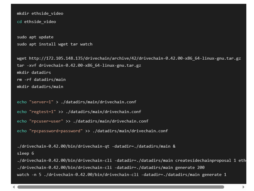 EthSide — An Ethereum Drivechain 指南