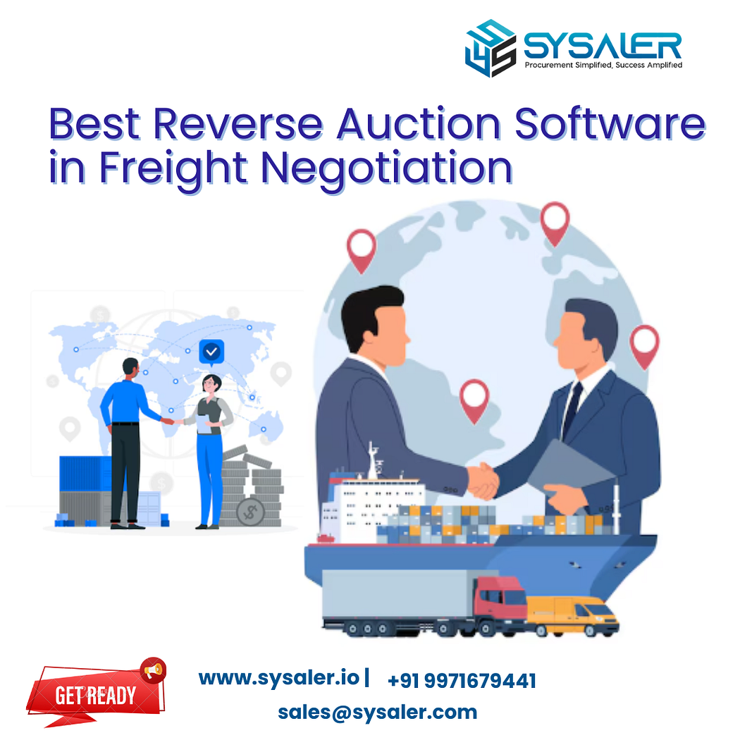 Reverse auction software
