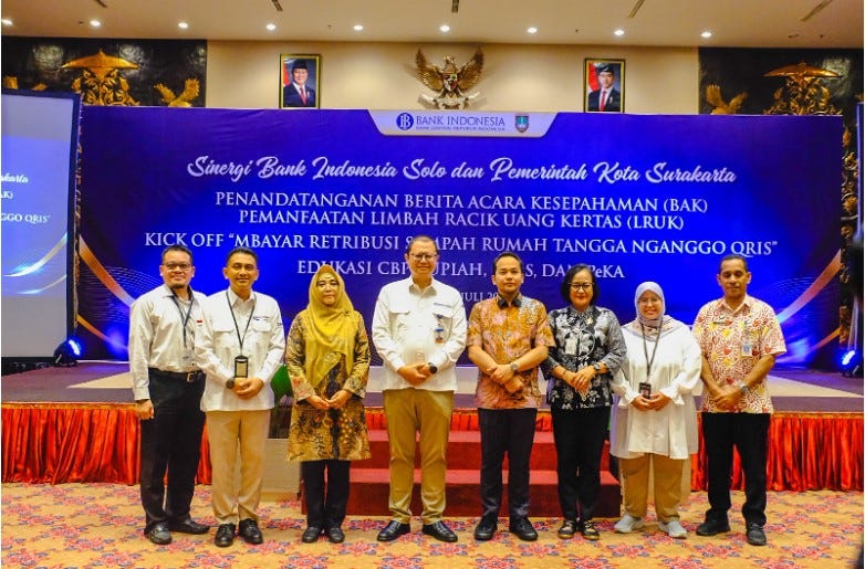Surakarta Inovatif, Limbah Uang Tak Layak Edar Jadi Bahan Bakar PLTSa