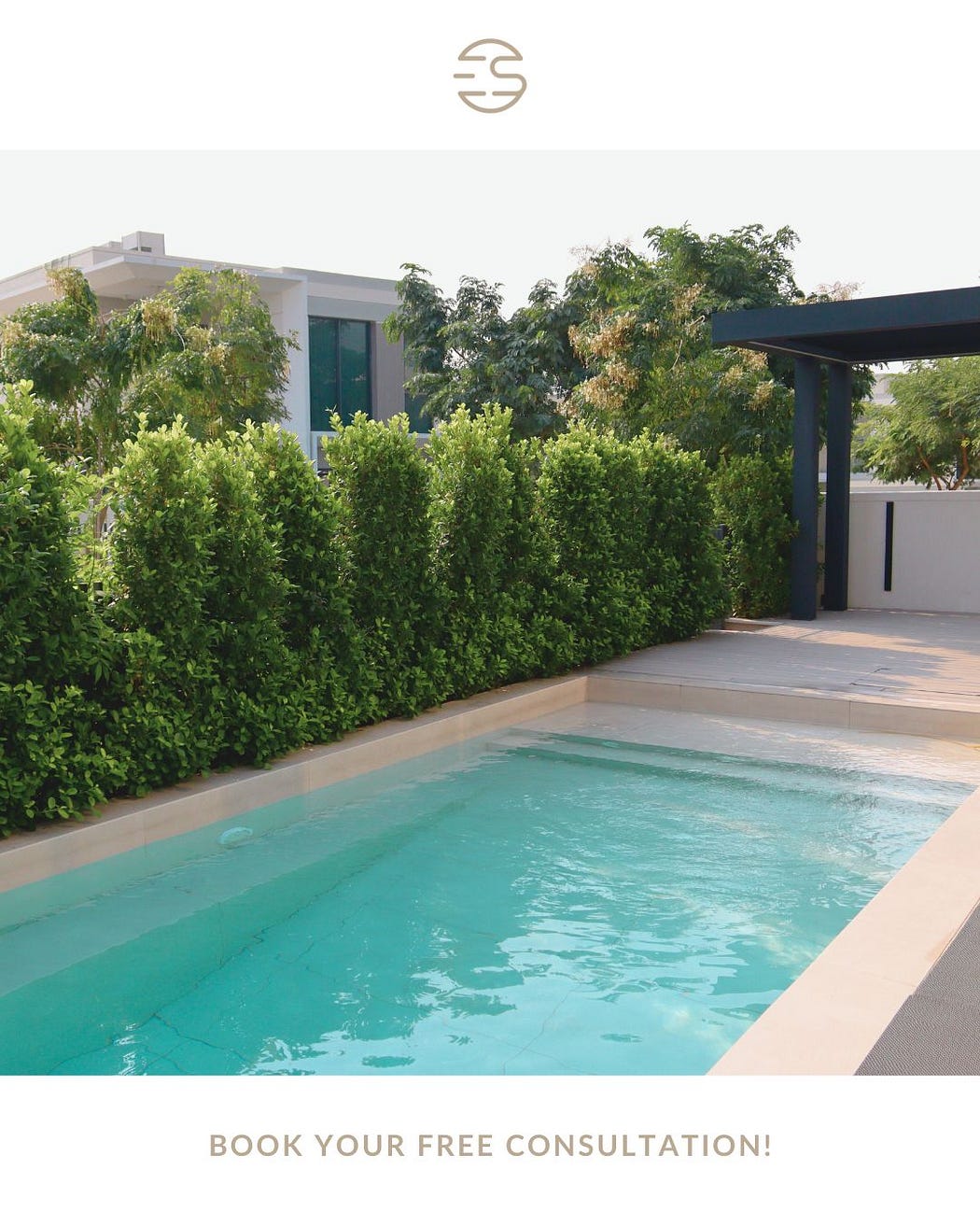 Swimming Pool Contractor Exterior Space