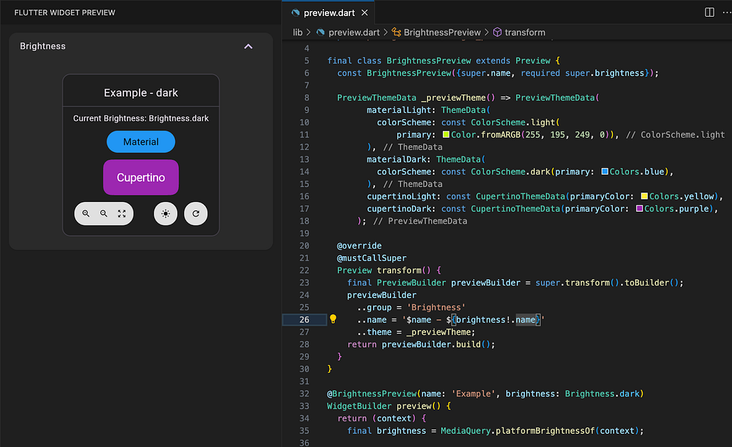 Custom Preview Annotation Example