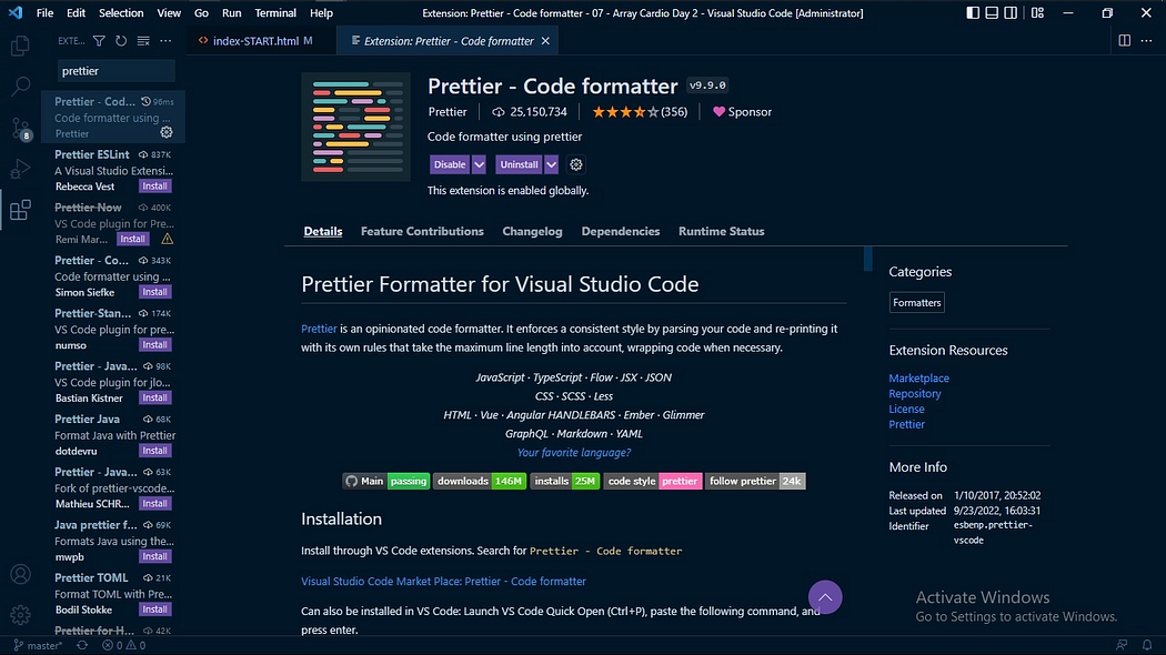 Five Must have Visual Studio Code Extensions