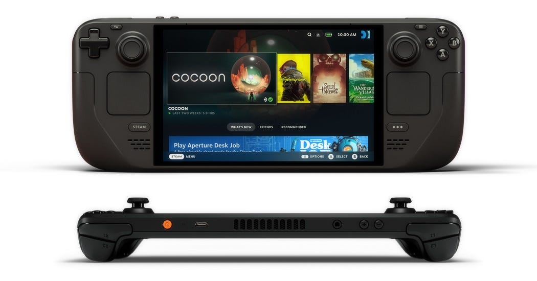 Steam Deck OLED is now available! The prices start at $549