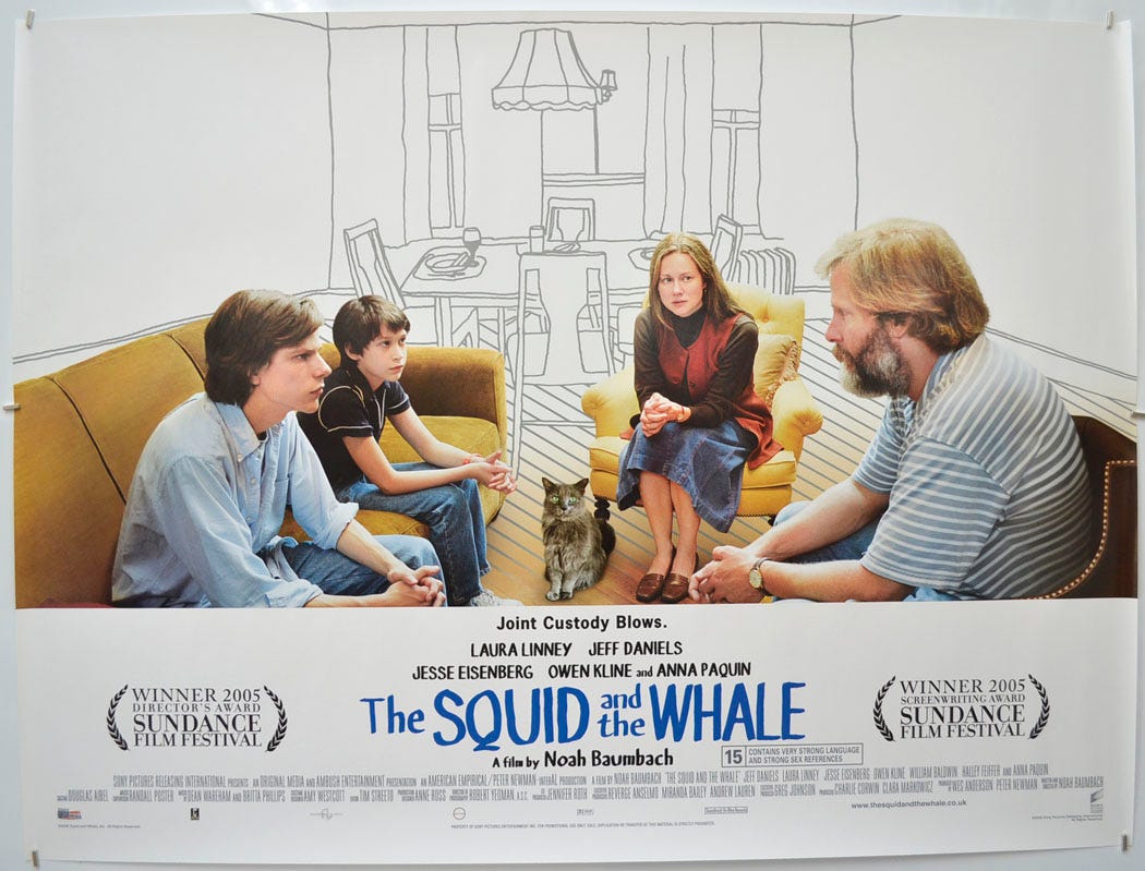 The Squid and The Whale-A take on family and human frailties