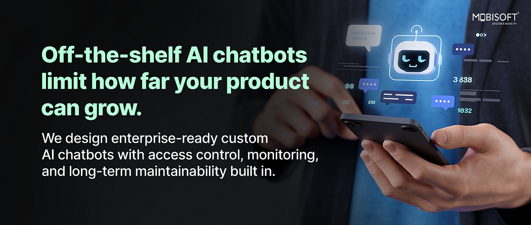 Custom chatbot development services enable scalable AI chatbot solutions for growing products