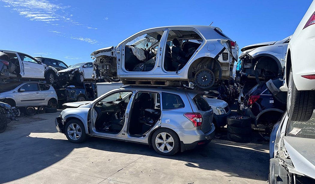 car wreckers in Perth