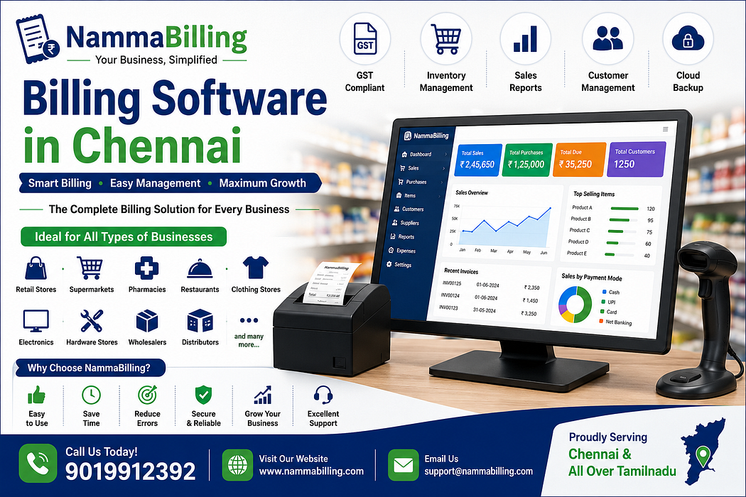 Billing Software in Chennai