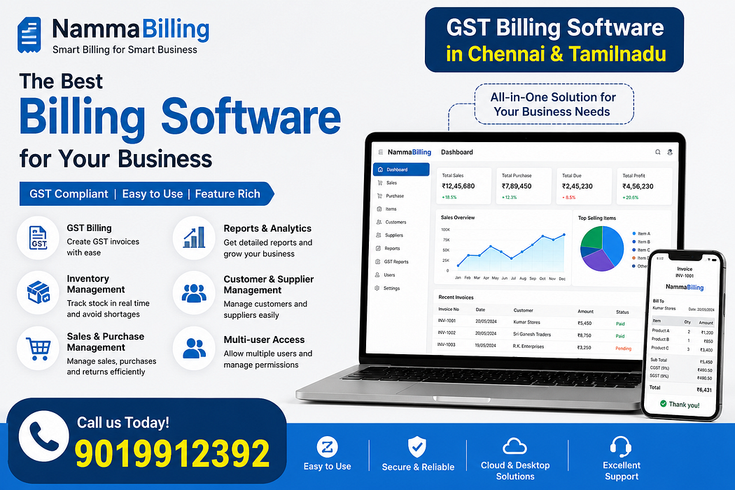 Billing Software in Chennai