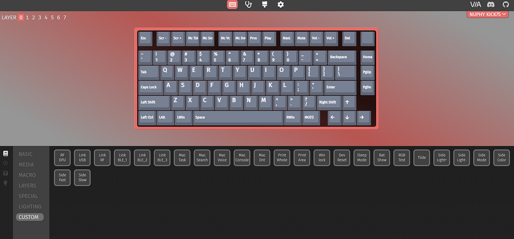 Nuphy Kick75 - Airman 32