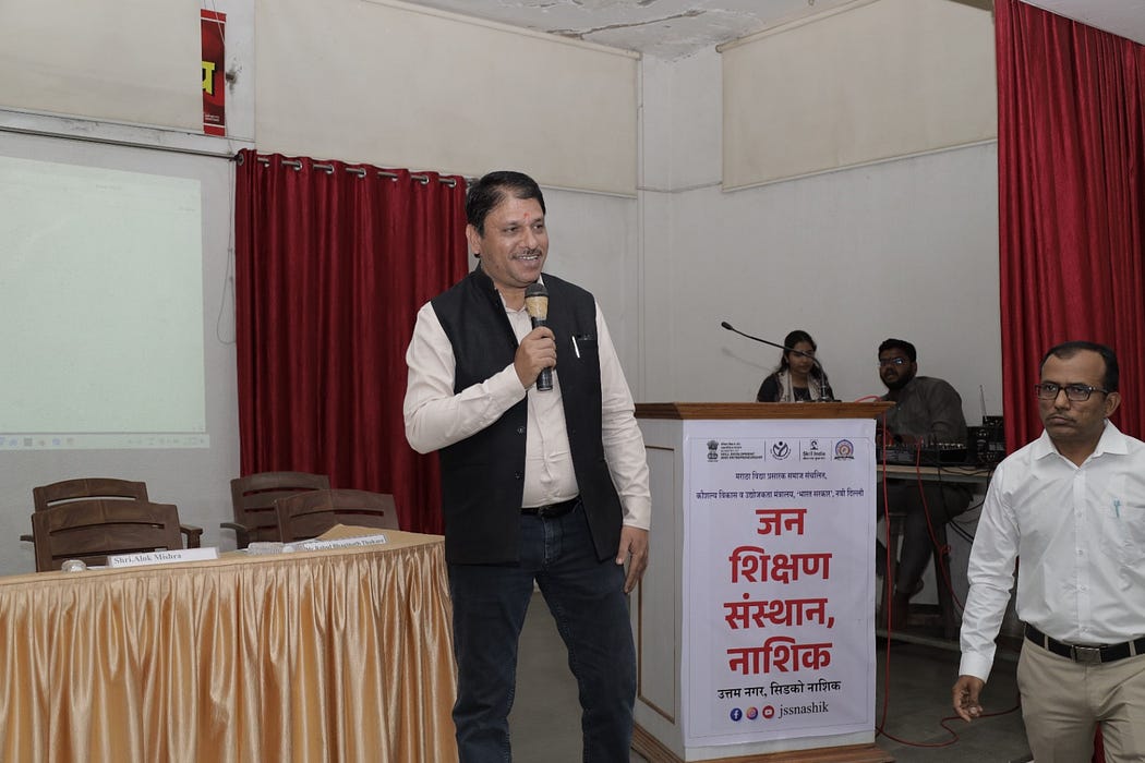 Master Trainer, SKill India, NSDC & Startup India Mentor Dr. Shreekant Patil Leads Digitalization Capacity Building Workshop on Foundation of JSS Nashik