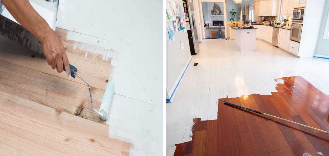 Can You Paint Wood Floors?. to all the creative souls out… by