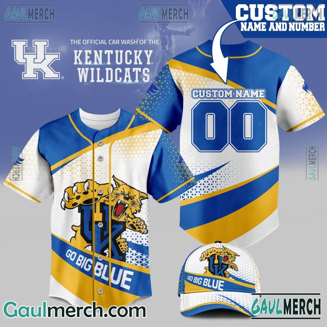 Go Big Blue with Your Personalized Kentucky Wildcats Baseball Jersey