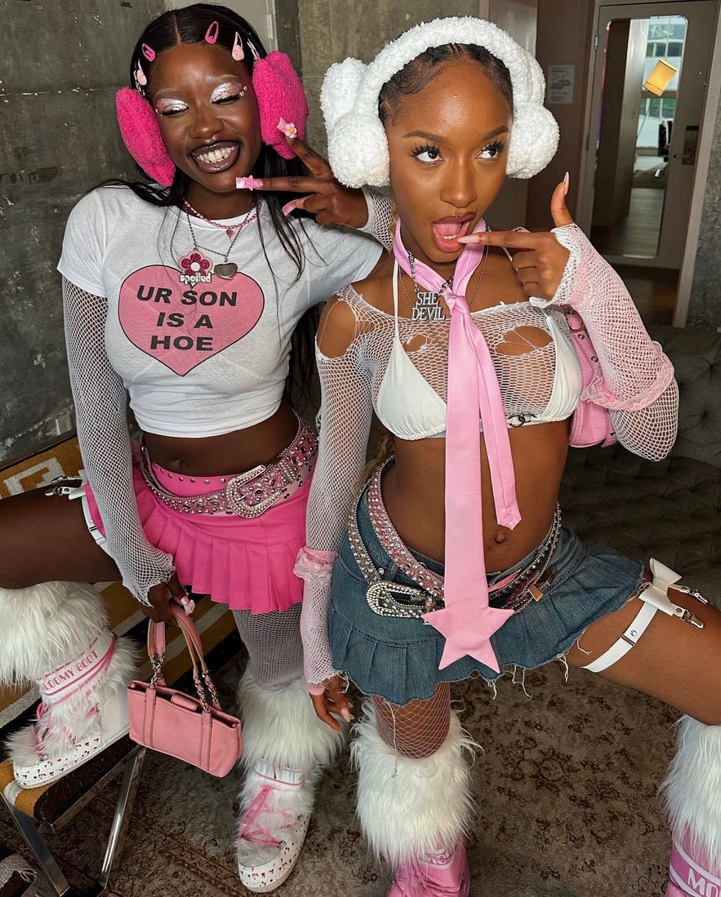 Ayra Starr's Y2K fashion style