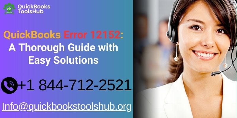 QuickBooks Error 12152