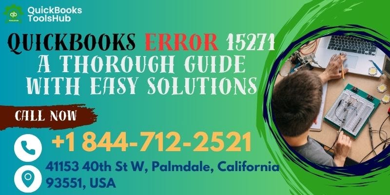 QuickBooks Error 15271