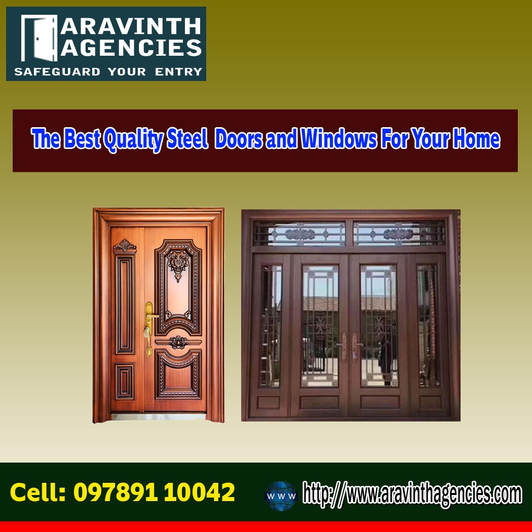 The Best Quality Steel Doors and Windows for Your Home