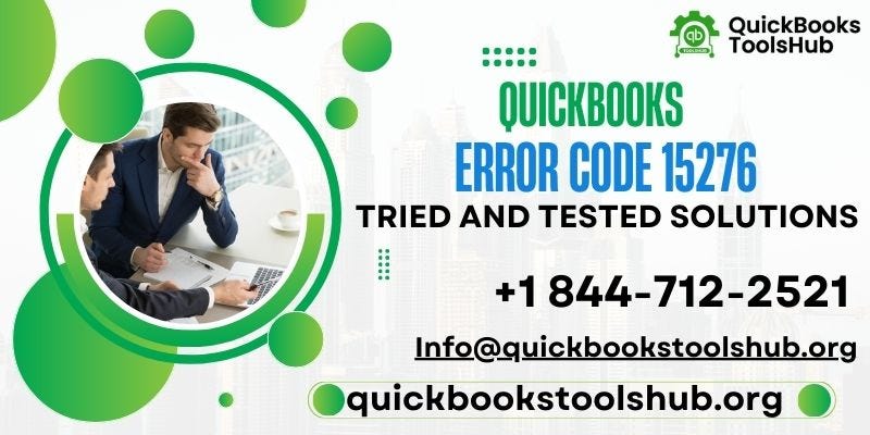 QuickBooks Error 15276