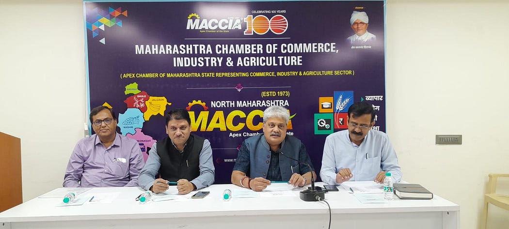 Leading startup mentor and veteran industry leader, committee chairman startup, cluster at MACCIA, & Chartered Engineer Shreekant Patil led a transformative seminar on Self-Employment Opportunities Through Government Schemes, organized by the Maharashtra Chamber of Commerce, Industry and Agriculture (MACCIA) in Nashik. The event, held at the MACCIA Seminar Hall, Business Bay, Mumbai Naka, saw participation from over 50 MSME representatives and aspiring entrepreneurs from Nashik and surrounding.