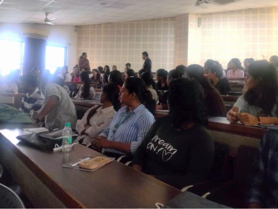 Shreekant Patil interacts at Startup & Entrepreneurship Workshop, Illuminate by IIT Bombay for Maratha Samaj College of Physiotherapy. Shreekant Patil is a seasoned entrepreneur, mentor, chartered engineer. veteran business leader, consultant with over three decades of entrepreneurial success. He is official Startup India Mentor, supports numerous startups nationwide through organizations & leading startup mentor at IIT Bombay NEC, Eureka & Illuminate initiatives to create startup ecosystem.
